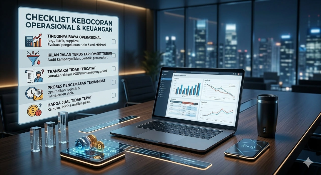Iklan Jalan Terus tapi Profit Mampet? Bedah Kebocoran Operasional yang Sering Diabaikan